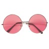 LUNETTES BIG HIPPIE RONDE ROSE