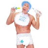 KIT BEBE BLEU COUCHE CULOTTE TETINE EPINGLE A NOURICE