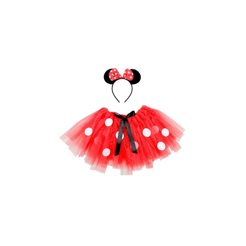SET DE SOURIS MIMI (TUTU ET SERRE TETE) SET DE SOURIS MIMI (TUTU ET SERRE TETE)