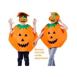 DEGUISEMENT HALLOWEEN CITROUILLE 6-10 ANS 