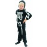 DEGUISEMENT SQUELETTE ENFANT TAILLE 1-2 ANS ( 80 - 92 CM )