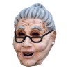 MASQUE DE GRAND MERE LATEX AVEC CHIGNON