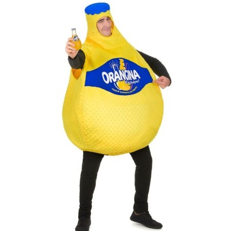DEGUISEMENT BOUTEILLE D'ORANGINA TAILLE UNIQUE