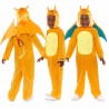 DEGUISEMENT POKEMON COMBINAISON DRACAUFEU TAILLE 8-10 ANS