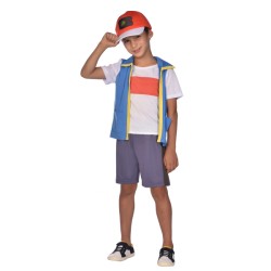 DEGUISEMENT POKEMON PERSONNAGE ASH  TAILLE 6-8 ANS 