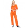 DEGUISEMENT PRISONNIERE ORANGE TAILLE XL