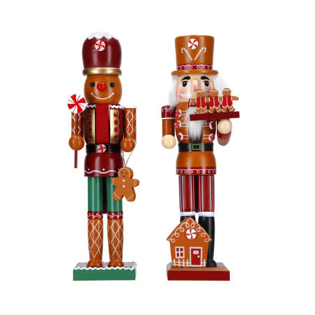 1 FIGURINE CASSE NOISETTE OU PAIN D'EPICES DE NOEL EN BOIS