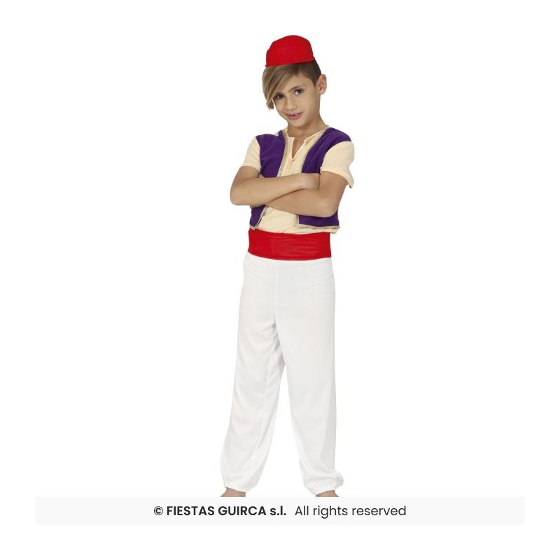 DEGUISEMENT ALADIN VOLEUR DU DESERT TAILLE 10-12 ANS