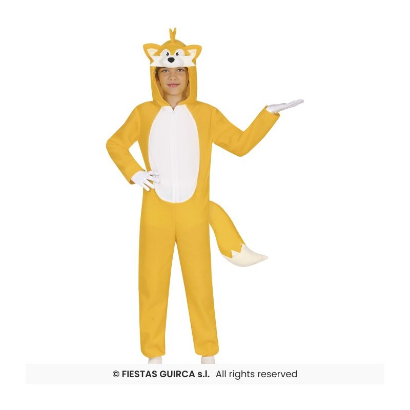 DEGUISEMENT ENFANT PYJAMA OU KIGURUMI RENARD TAILLE 5-6 ANS DEGUISEMENT ENFANT PYJAMA OU KIGURUMI RENARD TAILLE 5-6 ANS