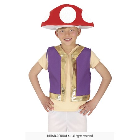 DEGUISEMENT TOAD CHAMPIGNON TAILLE 5-6 ANS