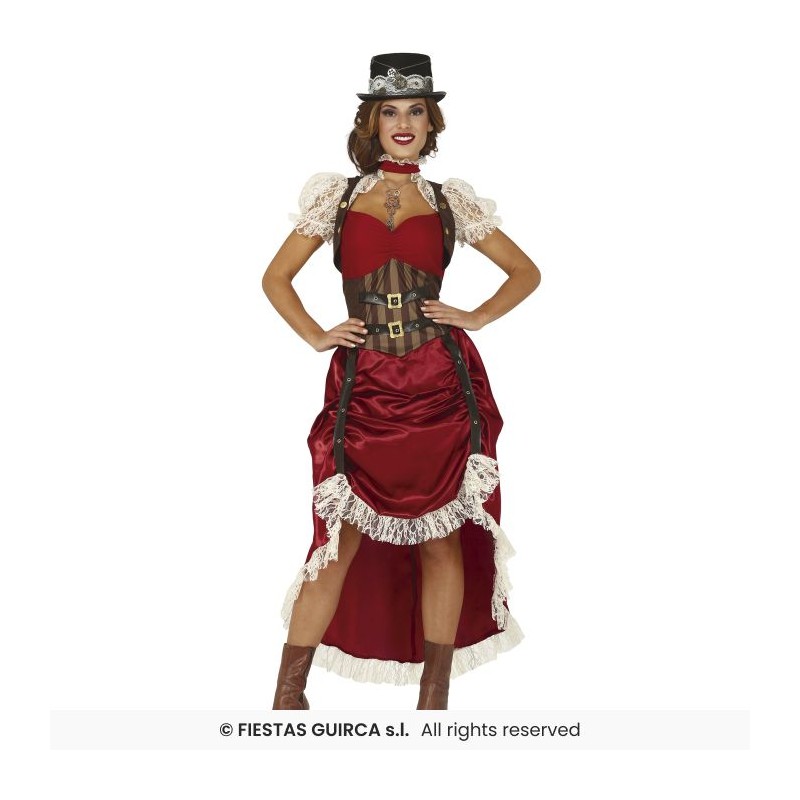 DEGUISEMENT ROBE STEAMPUNK TAILLE 42-44