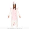 DEGUISEMENT PYJAMA KIGURUMI ROSE ET BLANC LICORNE TAILLE 10-12 ANS 