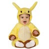 DEGUISEMENT BEBE POKEMON ELETRIQUE JAUNE TAILLE 6-12 MOIS 