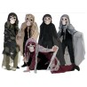 DEGUISEMENT GROSSE TETE SQUELETTE TETE DE MORT AVEC LUMIERES LED  + CAPE