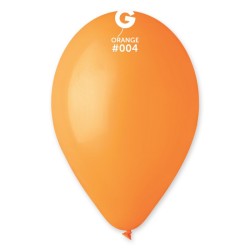 50 BALLONS ORANGE BIO LATEX 30CM 