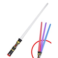 SABRE LASER LUMINEUX ET SONORE EXTENSIBLE 80 CM