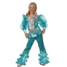 DEGUISEMENT ABBA BLEUE DISCO FILLE TAILLE  152