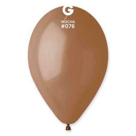 50 BALLONS MOKA LATEX 30CM 