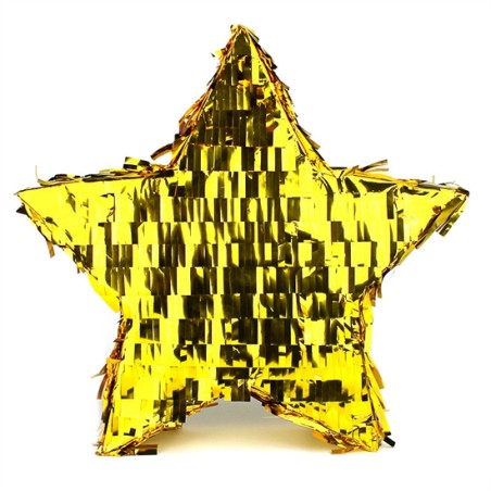PINATA ETOILE OR EN 3D A TAPER 33 x 33 CM