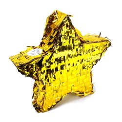 PINATA ETOILE OR EN 3D A TAPER 33 x 33 CM
