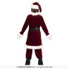 DEGUISEMENT GARCON PERE NOEL ROUGE DECORATION OR TAILLE 3-4 ANS