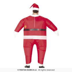DEGUISEMENT PERE NOEL GONFLABLE ADULTE