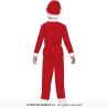 DEGUISEMENT PERE NOEL  ROUGE TAILLE 3-4 ANS