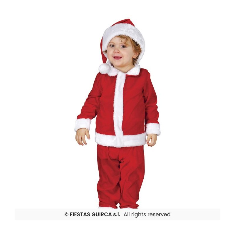 DEGUISEMENT PERE NOEL ROUGE BEBE TAILLE 18-24 MOIS DEGUISEMENT PERE NOEL ROUGE BEBE TAILLE 18-24 MOIS
