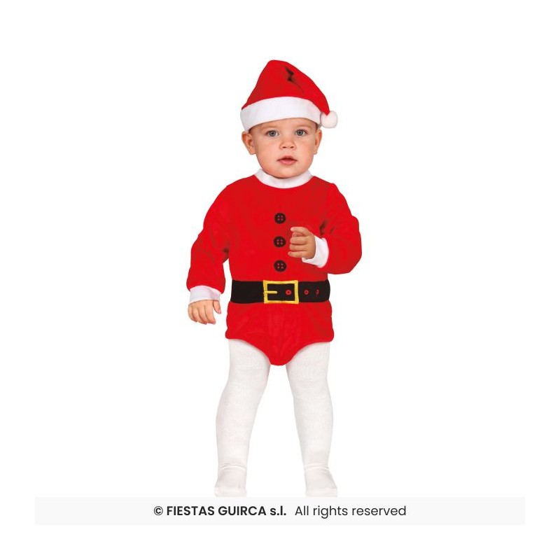 DEGUISEMENT PERE NOEL ROUGE BEBE BODY CHAPEAU CEINTURE TAILLE 18-24 MOIS DEGUISEMENT PERE NOEL ROUGE BEBE BODY CHAPEAU CEINTURE TAILLE 18-24 MOIS