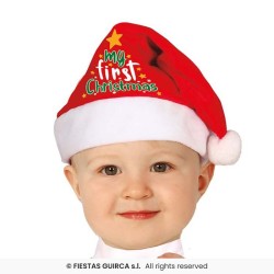 DEGUISEMENT BEBE PERE NOEL MY FIRST CHRISTMAS 18-24 MOIS