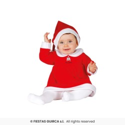 DEGUISEMENT BEBE MISS SANTA MERE NOEL TAILLE 12-18 MOIS