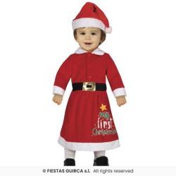DEGUISEMENT BEBE MERE NOEL MY FIRST CHRISTMAS TAILLE 12-18 MOIS