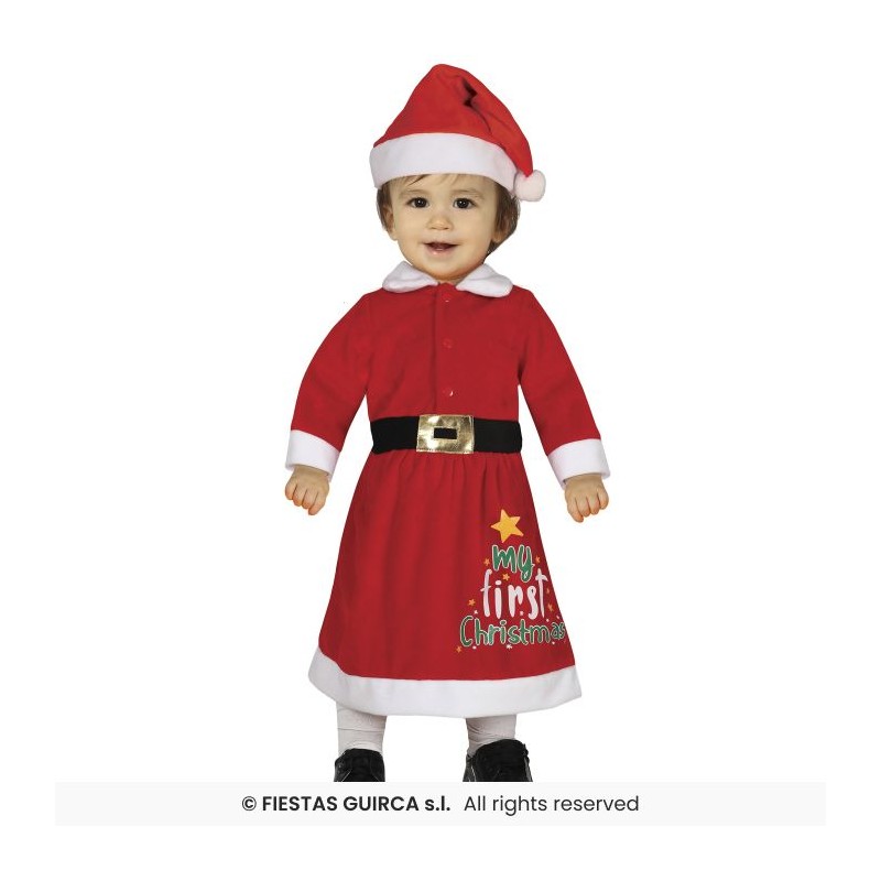 DEGUISEMENT BEBE MERE NOEL MY FIRST CHRISTMAS TAILLE 12-18 MOIS DEGUISEMENT BEBE MERE NOEL MY FIRST CHRISTMAS TAILLE 12-18 MOIS