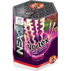 FEU D'ARTIFICE COMPACT VORTEX 19 COUPS 