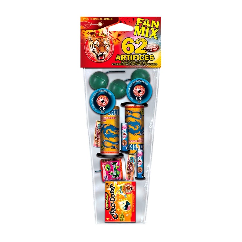 FEU D'ARTIFICE FAN MIX FEU D'ARTIFICE FAN MIX