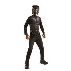 DEGUISEMENT BLACK PANTHER ENTREE DE GAMME TAILLE 4-6 ANS