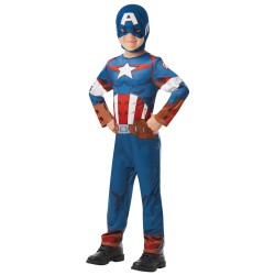 DEGUISEMENT CAPTAIN AMERICA CLASSIQUE TAILLE 7-8 ANS