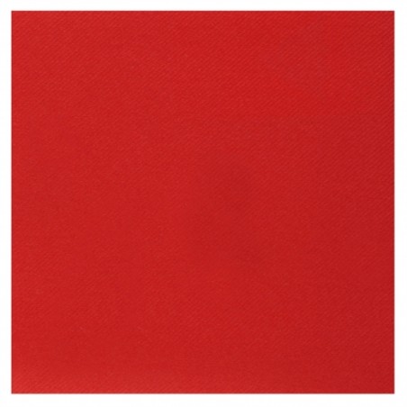 20 SERVIETTES RAINBOW AIRLAID ROUGE   40 X 40 CM 