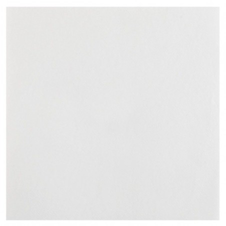 20 SERVIETTES RAINBOW AiRLAID BLANC 40 X 40 CM 
