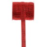 RUBAN BRILLANT ROUGE 10 MM X 5 M