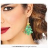 BOUCLES D'OEILLES THEME NOEL SAPIN DE NOEL