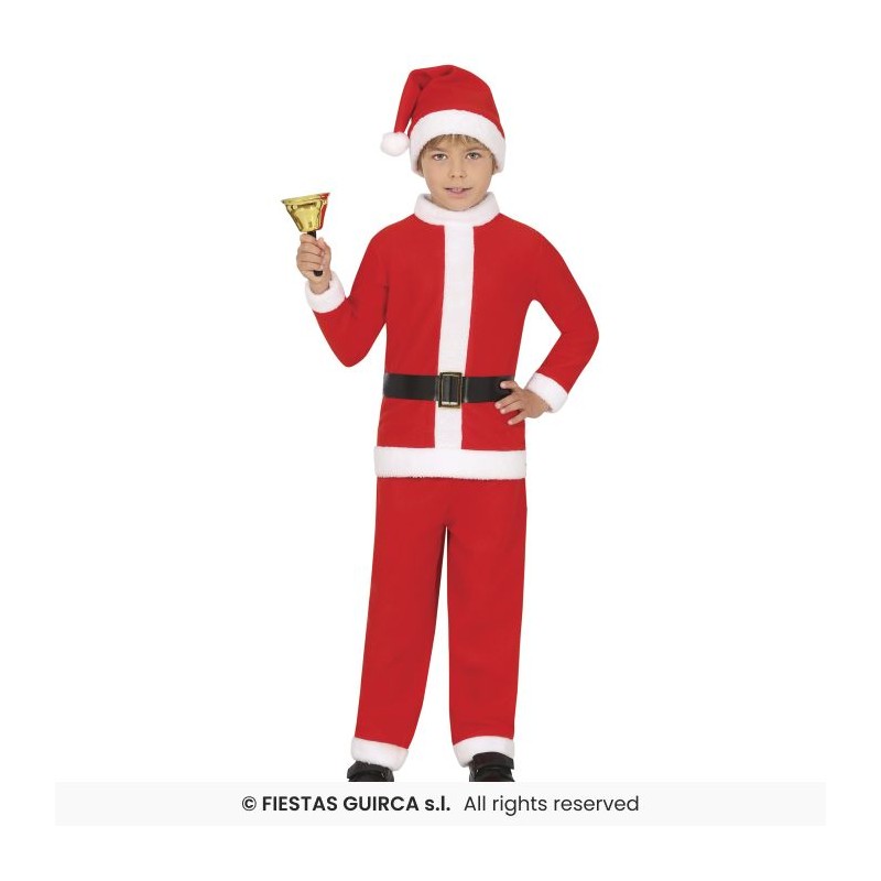 DEGUISEMENT PERE NOEL ROUGE TAILLE 7-9 ANS DEGUISEMENT PERE NOEL ROUGE TAILLE 7-9 ANS