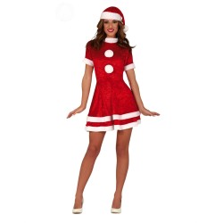 DEGUISEMENT NOEL ROBE MERE NOEL TAILLE L OU 42-44