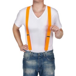 BRETELLES ORANGE FLUO
