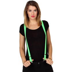 BRETELLES VERT FLUO