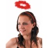 SERRE TETE AUREOLE ROUGE ANGE OU DEMON