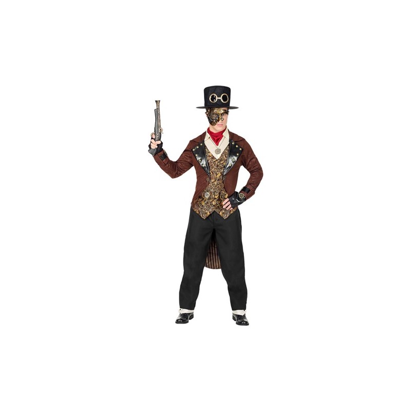DEGUISEMENT HOMME STEAMPUNK VESTE QUEUE DE PIE GILET PANTALON TAILLE L DEGUISEMENT HOMME STEAMPUNK VESTE QUEUE DE PIE GILET PANTALON TAILLE L