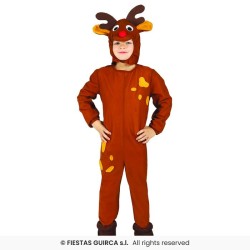 DEGUISEMENT ENFANT RENNE RUDOLPH TAILLE 7-9 ANS