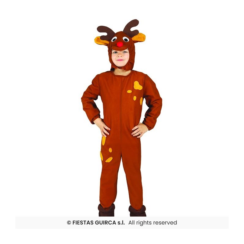 DEGUISEMENT ENFANT RENNE RUDOLPH TAILLE 3-4 ANS