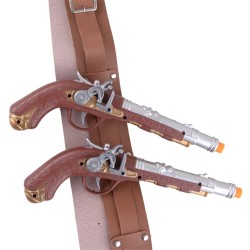 CEINTURE DE POITRINE AVEC 2 PISTOLETS PIRATE